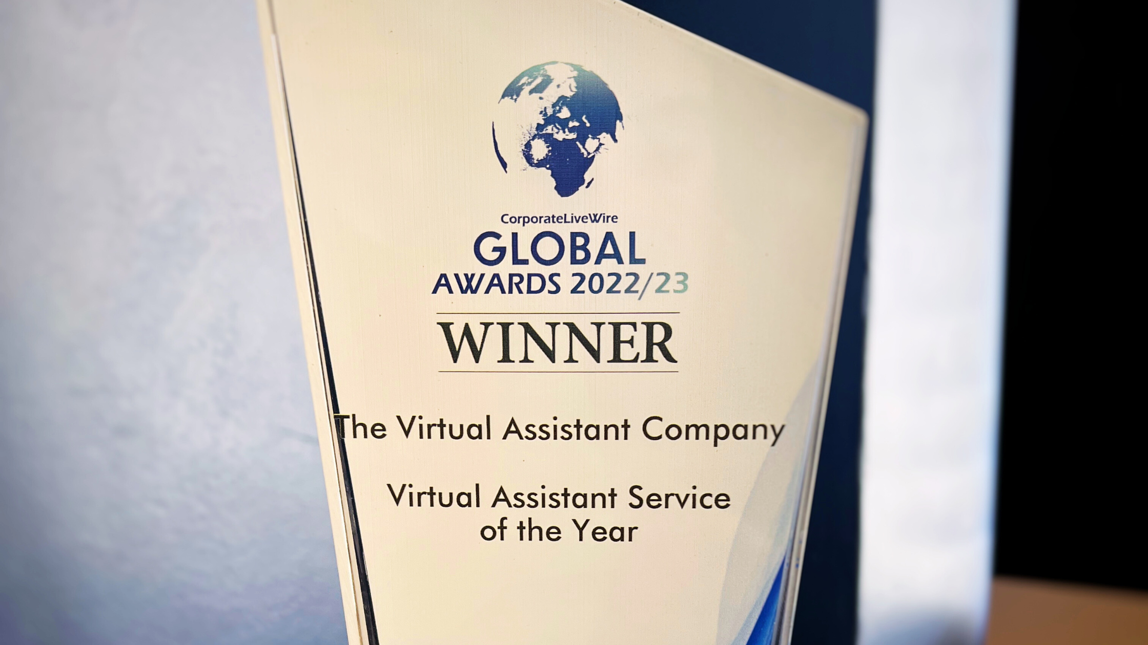 Plymouth-based business brings home trophy from global business awards